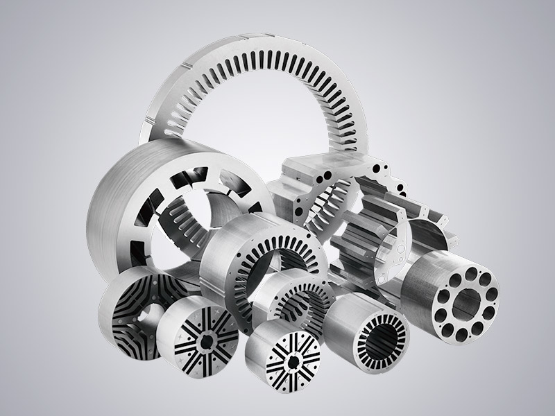 비자동차 모터 고정자 및 회전자 코어